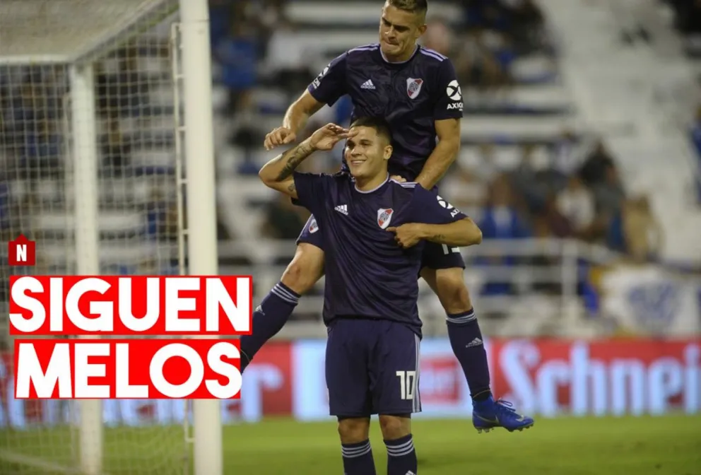 River le ganó a Vélez y se afianza en la Superliga