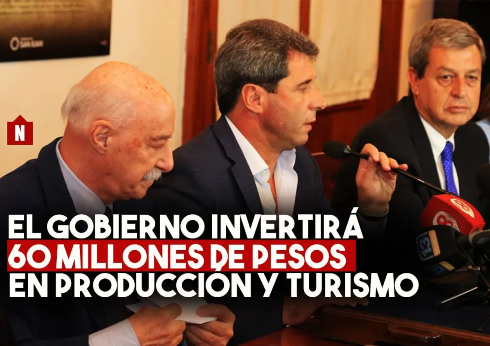 Gobierno invertirá 60 millones para actividades productivas, turísticas y culturales