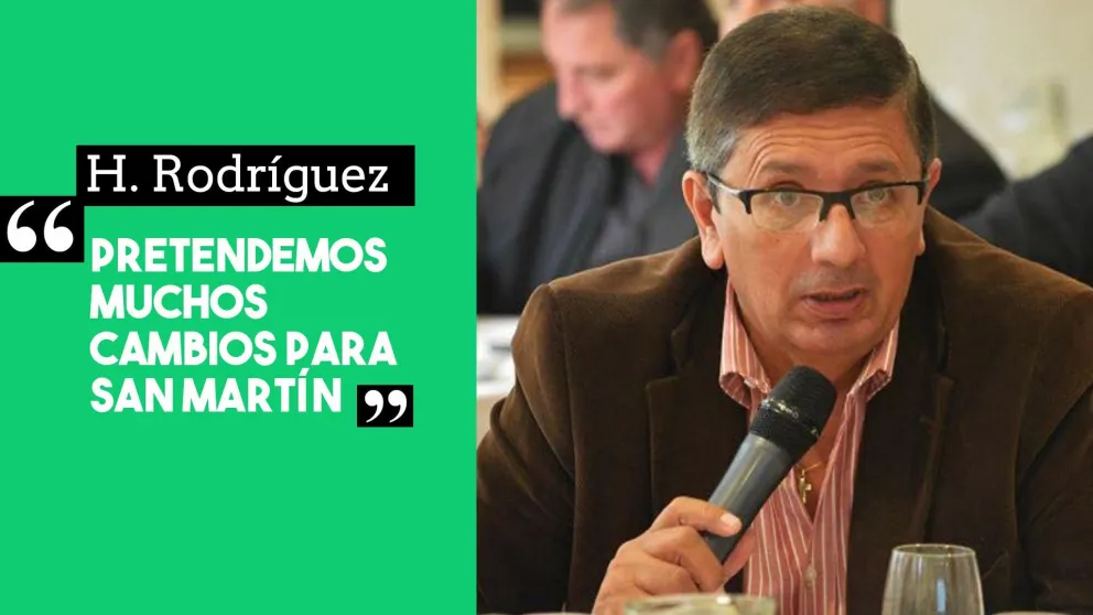 Hermes Rodríguez: "Pretendemos muchos cambios para San Martín"