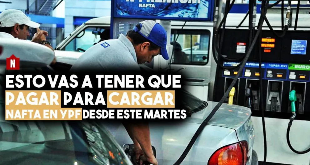 Así quedaron los precios tras el nuevo aumento de las naftas de YPF