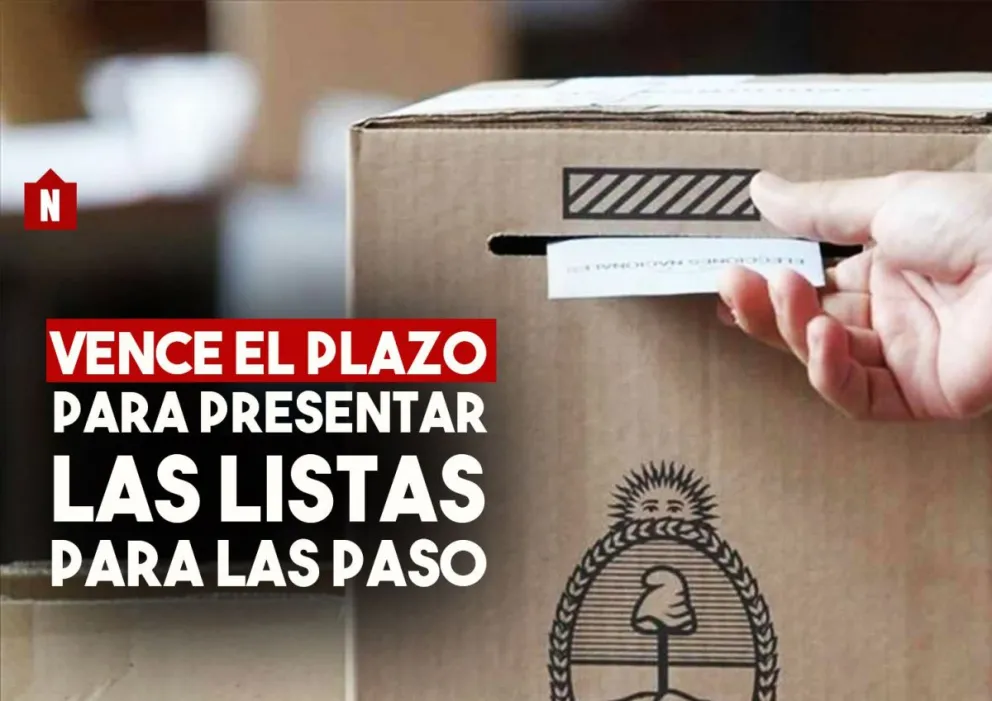 Se acabó el tiempo para el cierre de listas