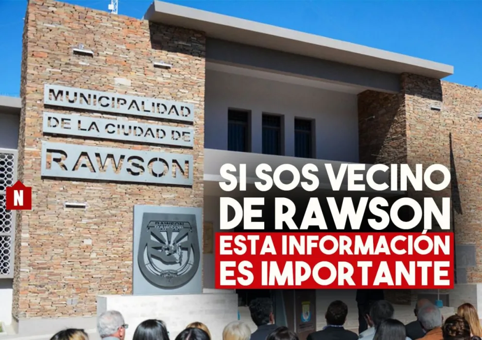 La Municipalidad de Rawson extravió un talonario de cobro domiciliario