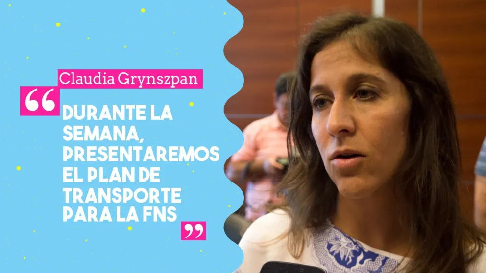 Grynszpan: “Durante la semana presentaremos el plan de transporte para la FNS”
