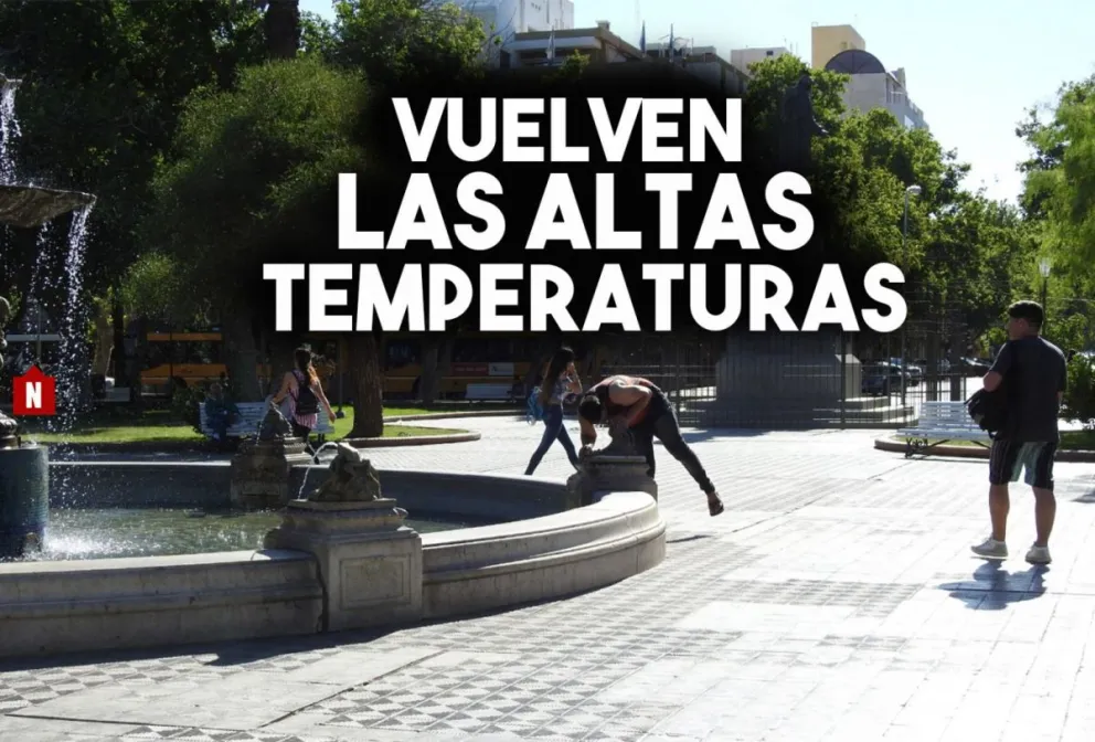 Se viene un miércoles caluroso
