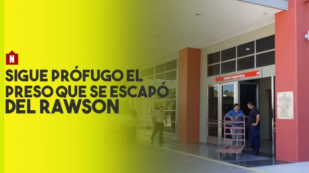 El preso que se escapó del Hospital Rawson sigue prófugo