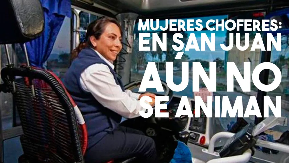 En San Juan sólo hay dos mujeres choferes de colectivo