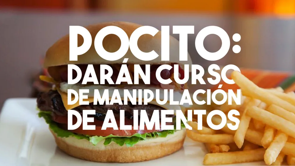 Pocito: dictarán curso de manipulación de alimentos
