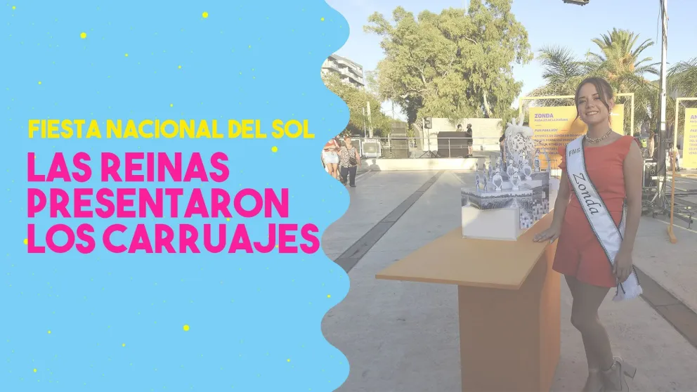 Las candidatas a Reina mostraron los carruajes