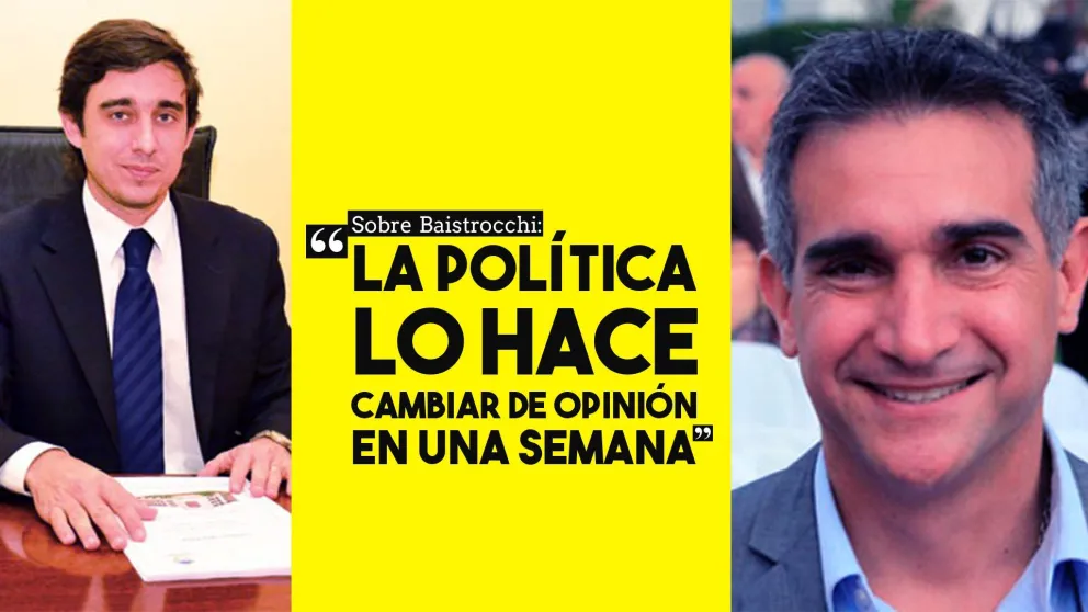 Franco Aranda: "La política lo hace cambiar de opinión, yo sobre la política tengo otra mirada"