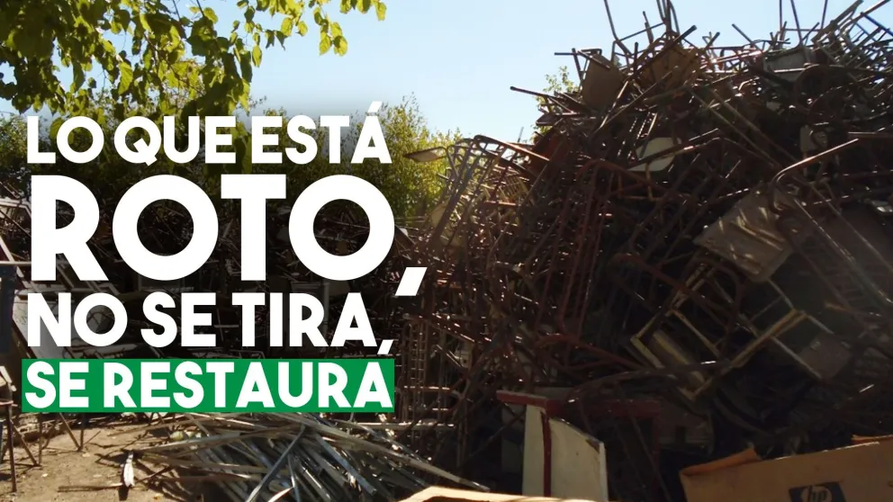 Lo que está roto, no se tira, se restaura