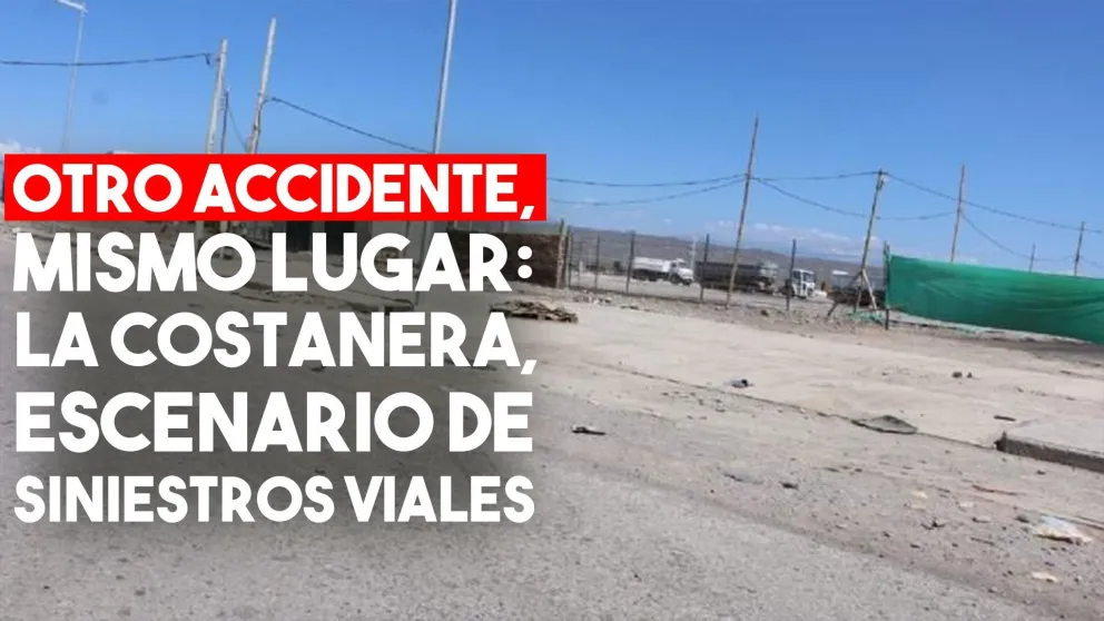 Otro accidente, mismo lugar: La Costanera, escenario de siniestros viales