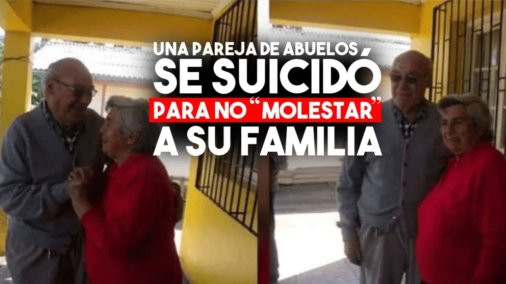 Una pareja de abuelos se suicidó para no molestar a su familia