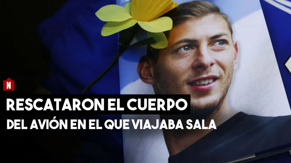 Rescataron el cuerpo del avión en el que viajaba Emiliano Sala