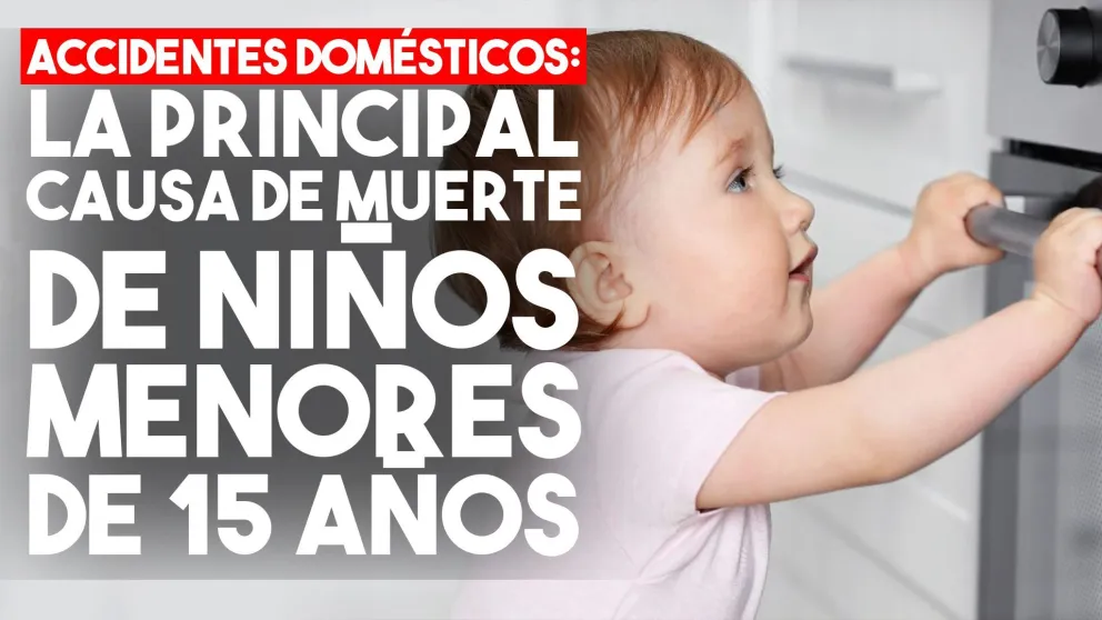 Los accidentes son la principal causa de muerte de niños menos de 15 años