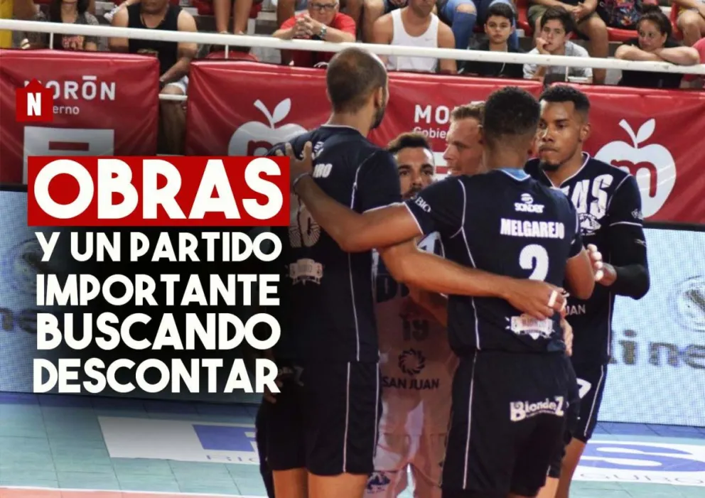 Obras y un partido para acercarse a la cima