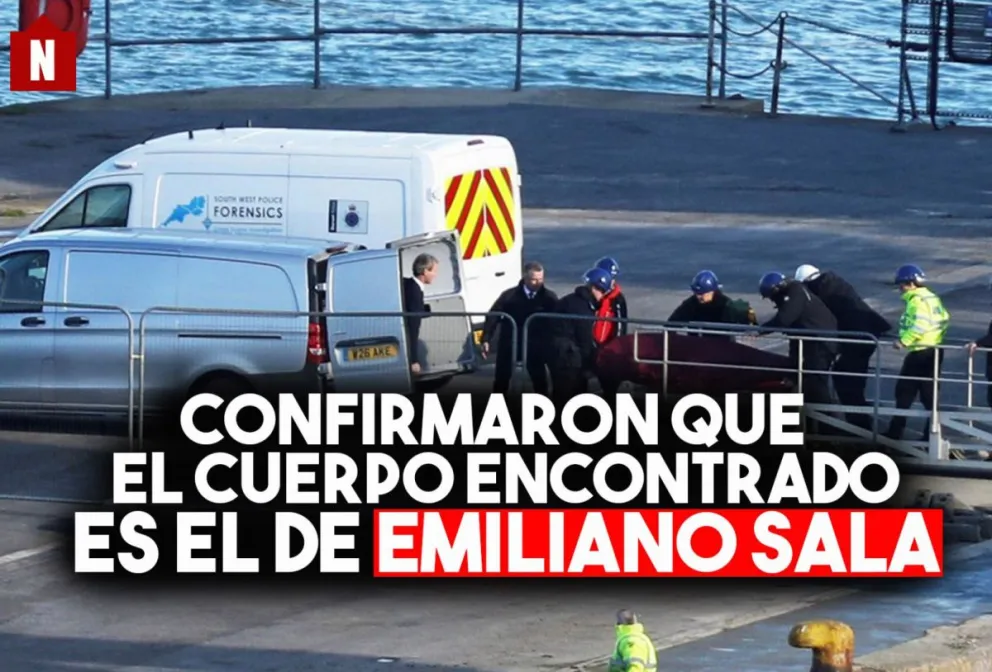 Confirmaron que el cuerpo hallado en el Canal de la Mancha es el de Emiliano Sala