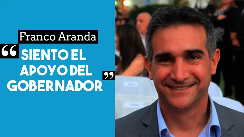 Aranda se refirió a su relación con Uñac de cara a la interna con Baistrocchi