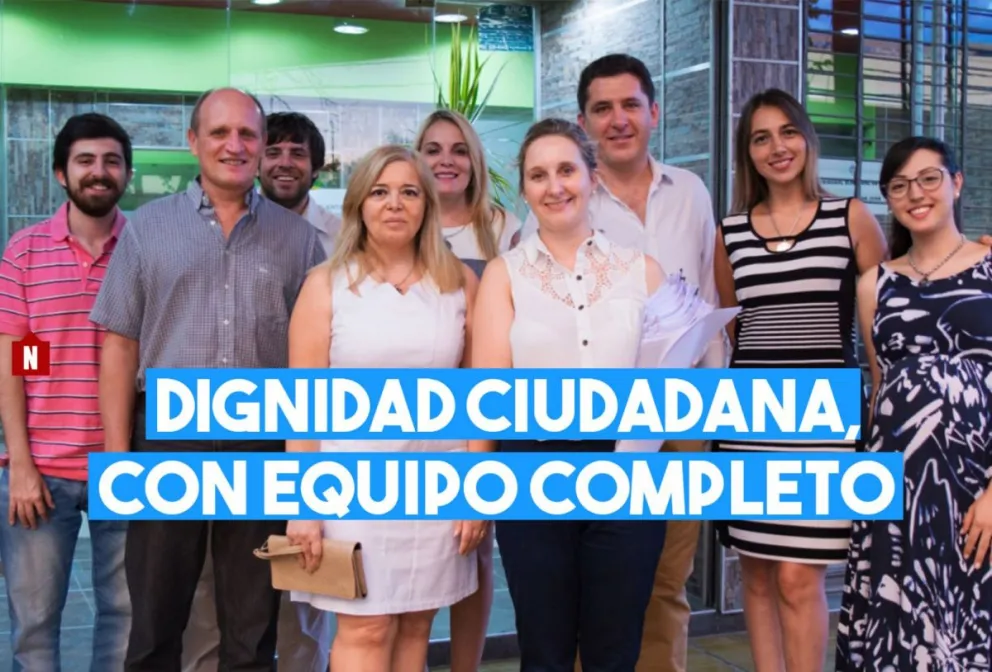 Dignidad Ciudadana confirmó que competirá en todos los departamentos