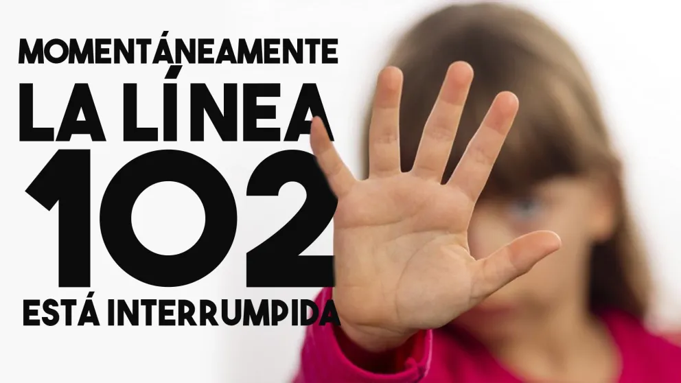 La línea 102 se ve interrumpida por inconvenientes técnicos