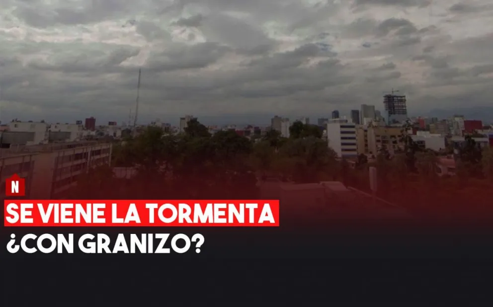 Se viene viento sur con alerta por tormentas y ¿granizo?