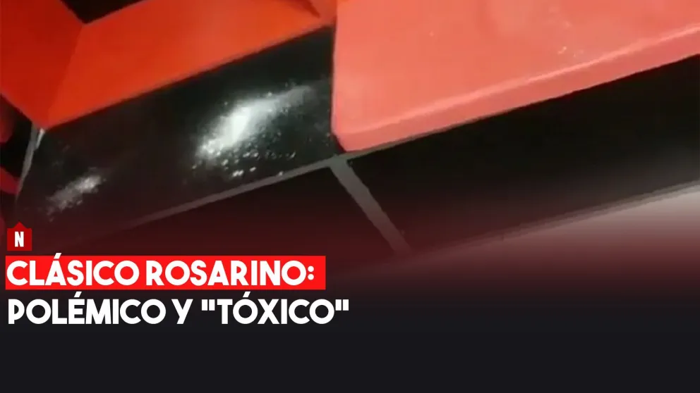 Clásico rosarino: escándalo por la presencia de sustancias tóxicas en el vestuario visitante