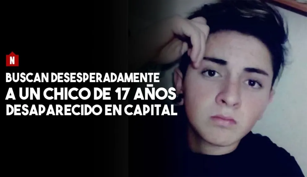 Buscan desesperadamente a un joven que se ausentó de su casa y no volvió