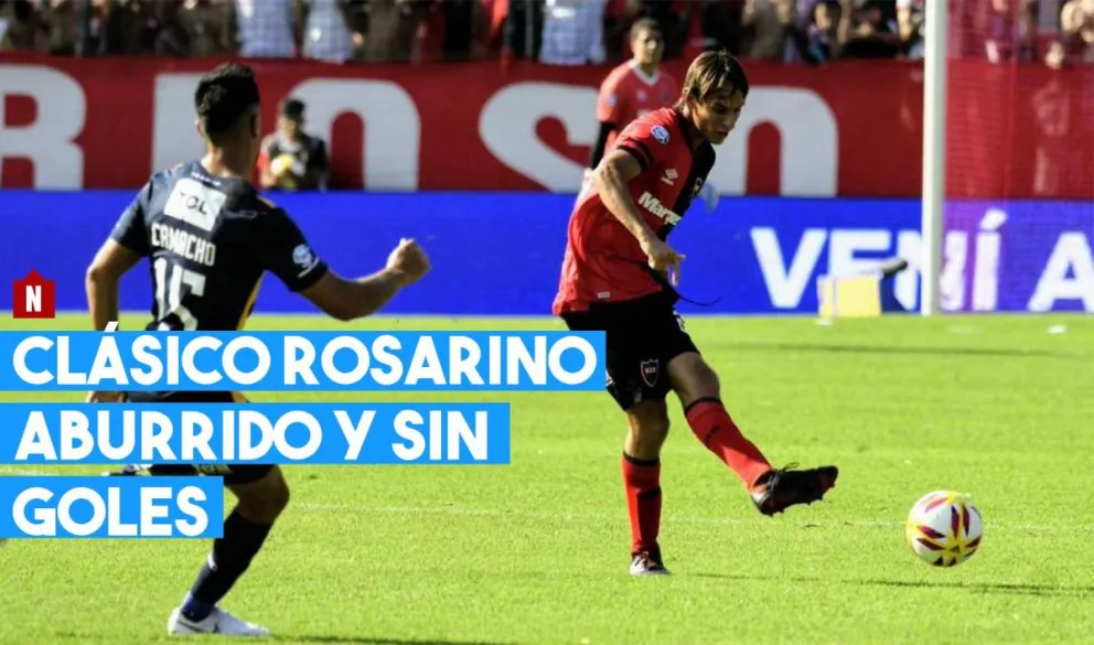 Clásico rosarino aburrido y sin goles