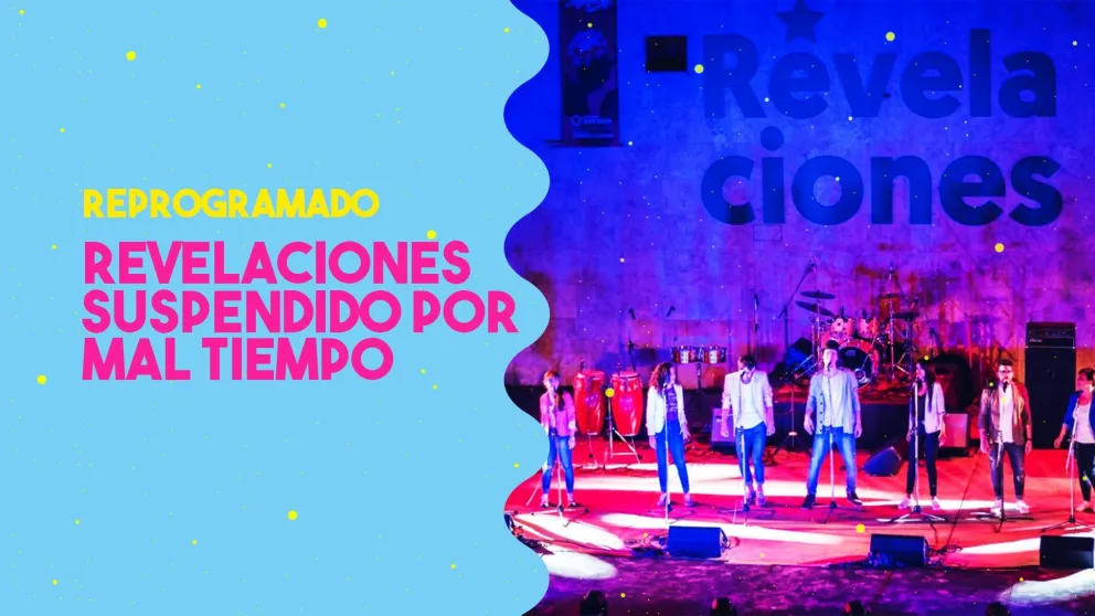 Se suspendió "Revelaciones" por mal tiempo