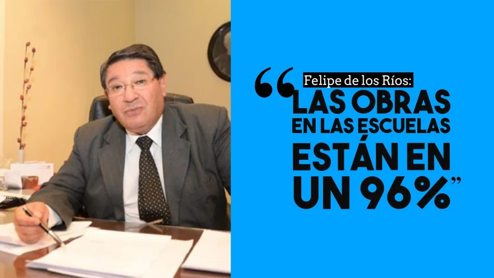 Las obras de las escuelas están terminadas en un 96%