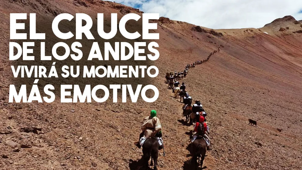 Los expedicionarios siguen en camino y mañana vivirán la parte central del Cruce de los Andes