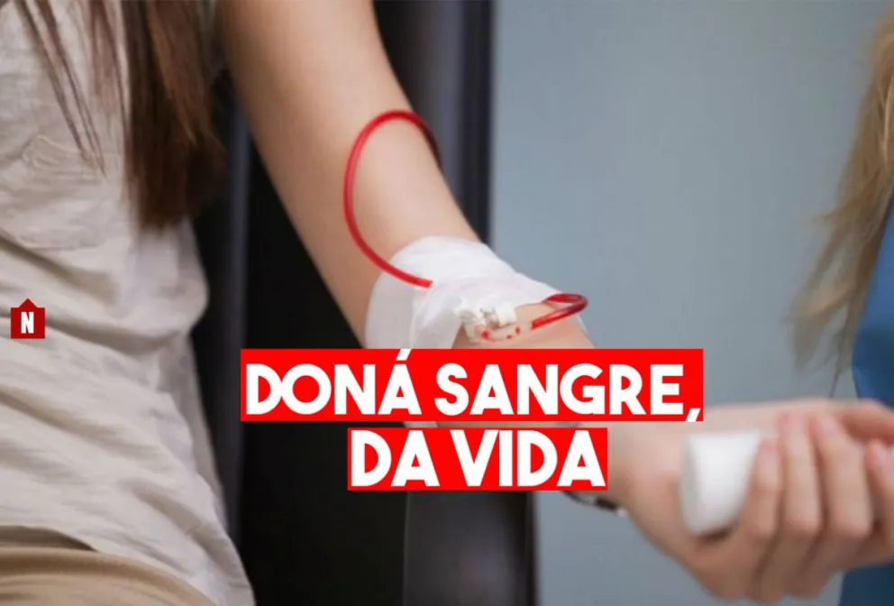 Colecta de sangre en el Hospital Marcial Quiroga