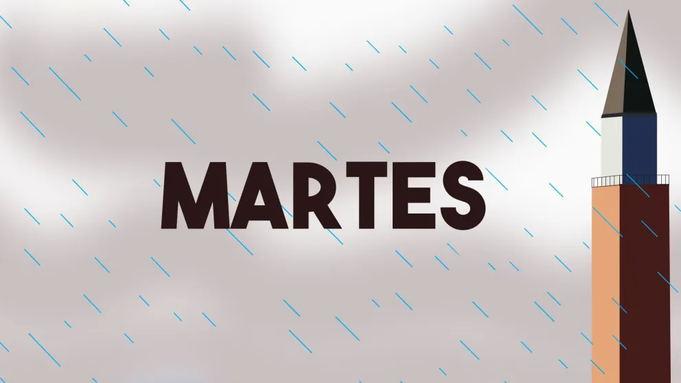 Anunciaron nubes y lluvia para este martes