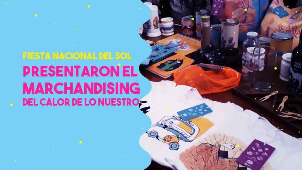 Fiesta Nacional del Sol: se presentó el merchandising