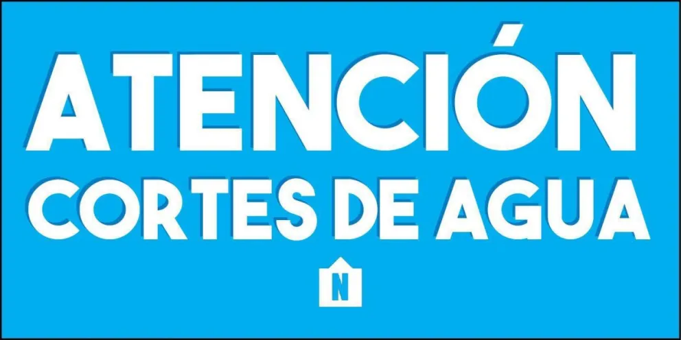 Cortes de agua en Caucete