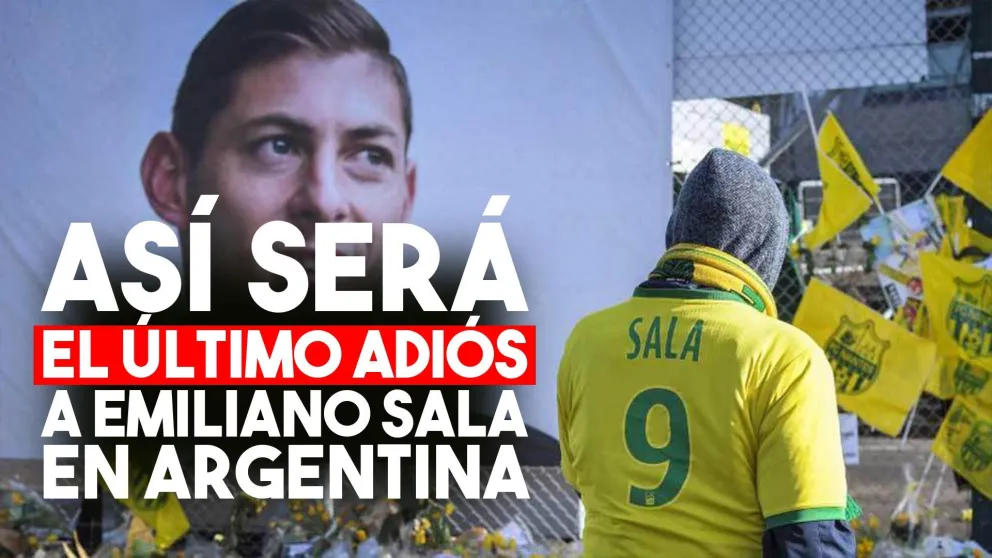 Emiliano Sala y el último adiós en su hogar