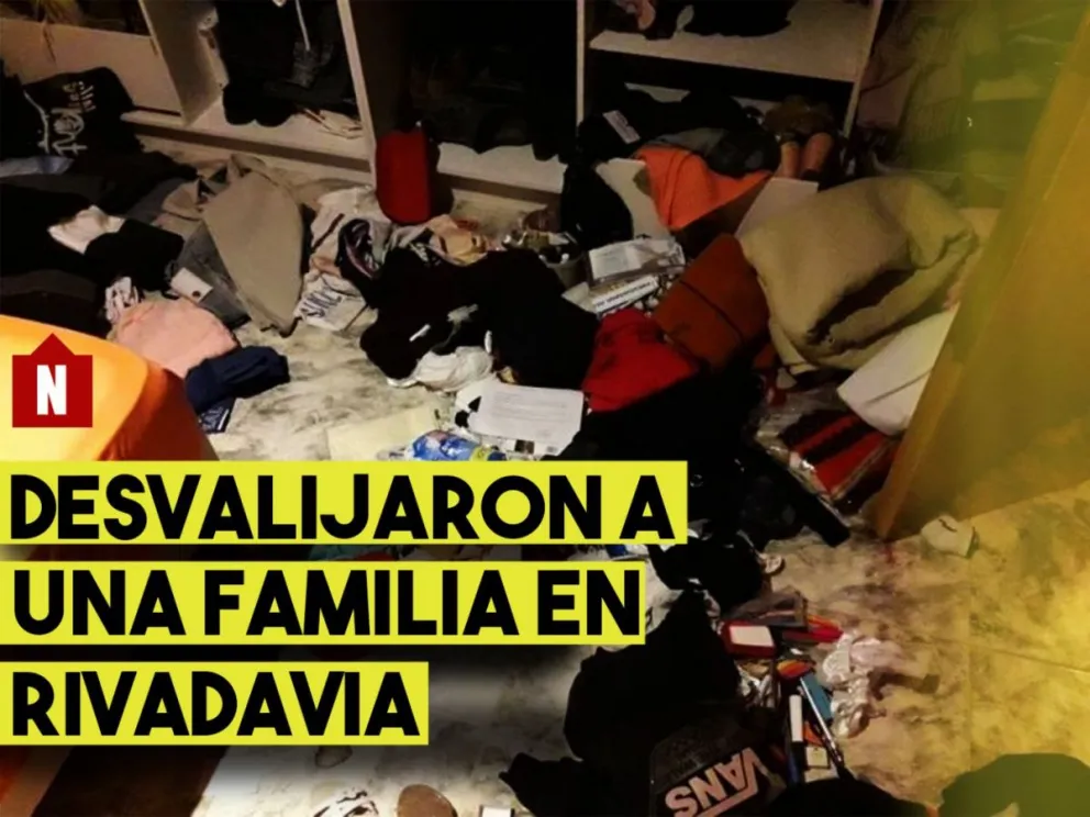 Rivadavia: desvalijaron a una familia