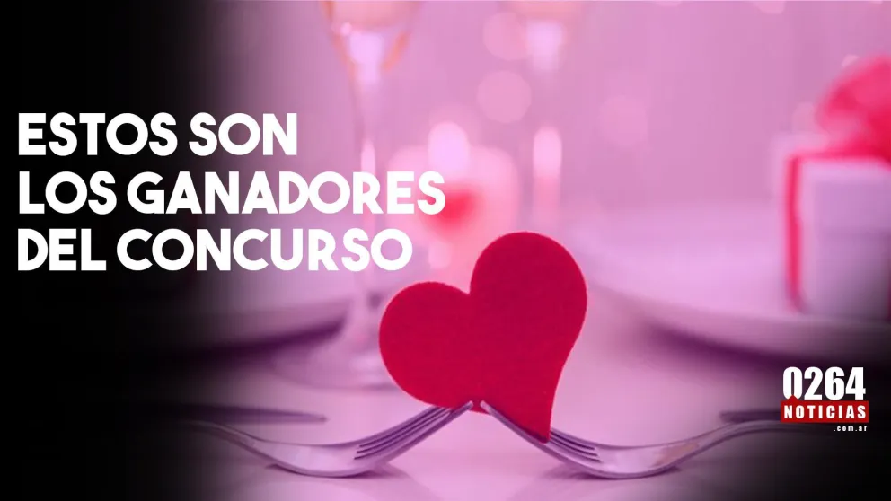 Participaron del sorteo por el día de los enamorados y disfrutarán de los premios