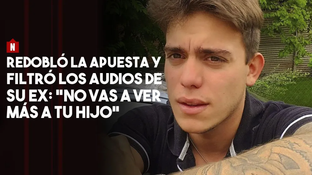 Redobló la apuesta: el joven atropellado difundió los audios de su ex