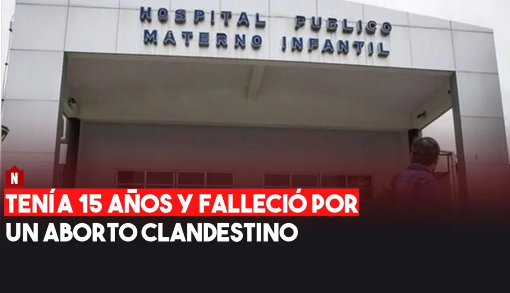 Murió una chica de 15 años por un aborto clandestino