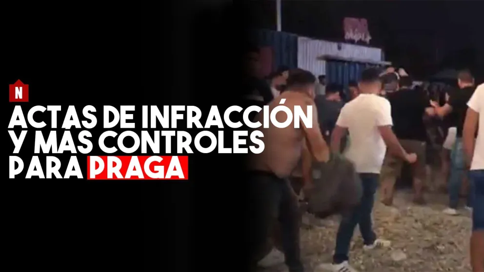 La justicia de Falta de RIvadavia labró dos actas de infracción a Praga