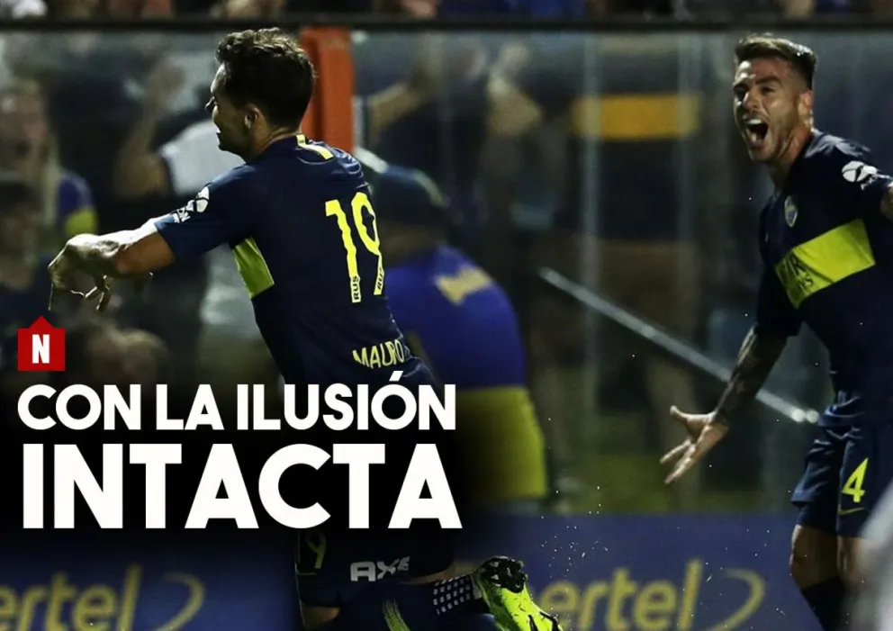 Boca venció a Lanús y se ilusiona