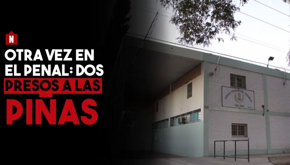 Otra vez en el penal: dos presos, a las piñas