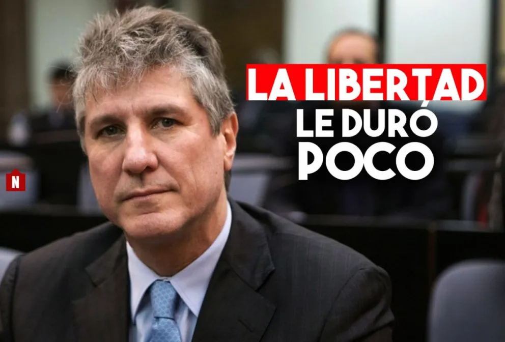Ordenaron que Boudou vuelva a prisión