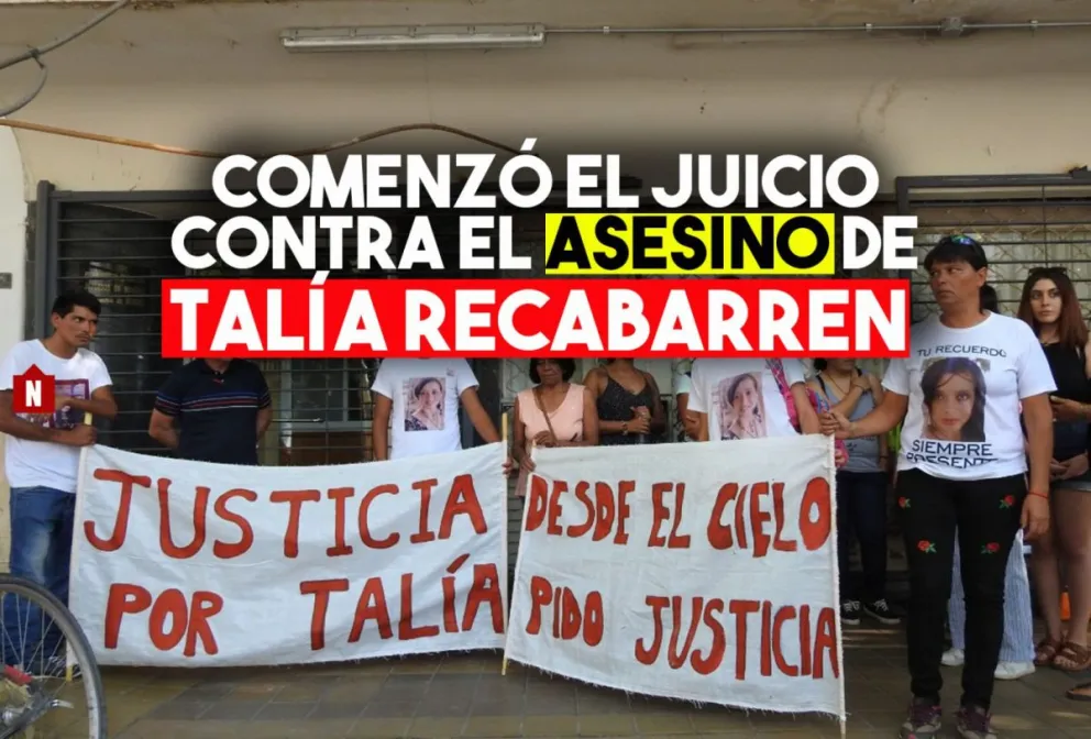 Comenzó el juicio contra el asesino de Talía Recabarren
