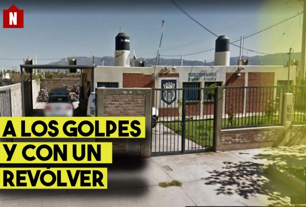 En el barrio La Alameda en Rawson, dos sujetos a los golpes, uno armado