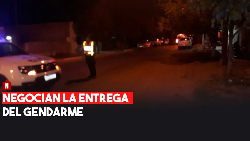 Negocian la entrega del gendarme