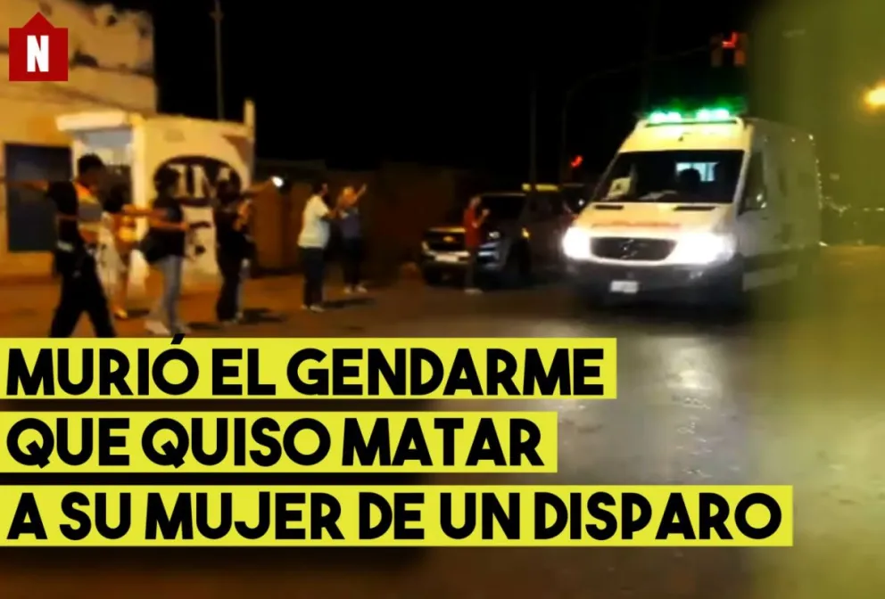 Murió el gendarme, se pegó un tiro en el pecho