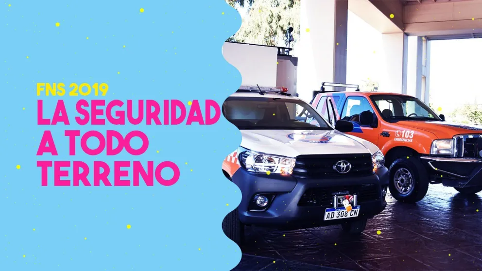 Presentaron las camionetas 4x4 que trabajarán en el operativo de seguridad de la FNS