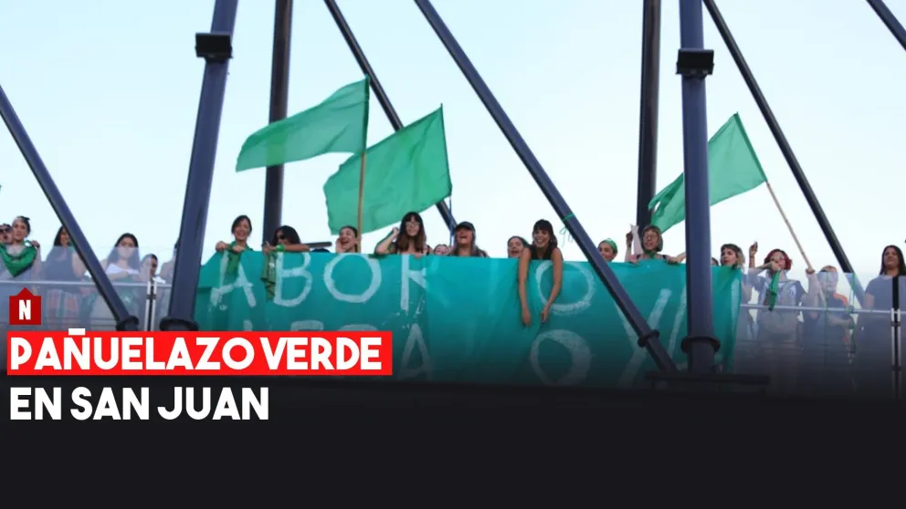 Pañuelazo verde en San Juan