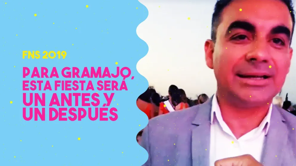 Gramajo dijo estar orgulloso de su departamento
